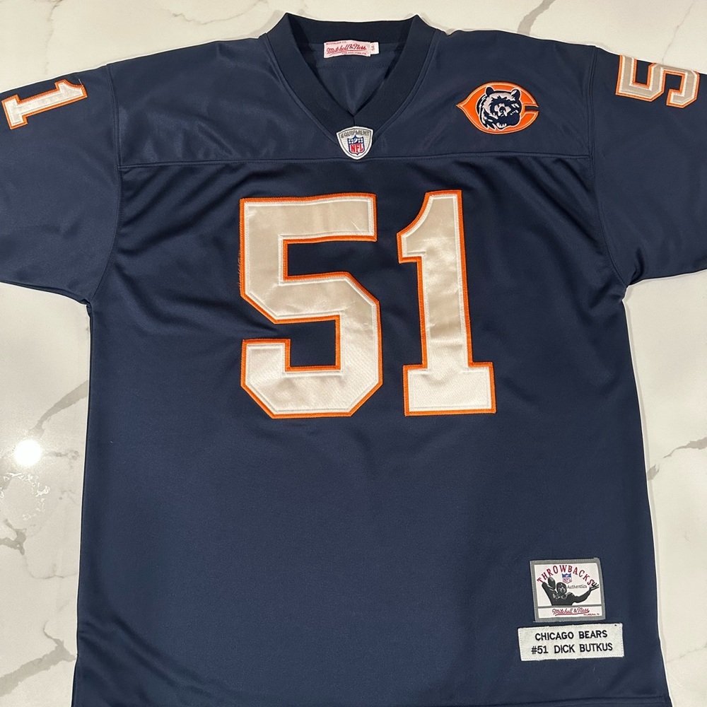 Mitchell & Ness Chicago Bears Dick Butkus #51 Throwbacks Jersey-Size 54